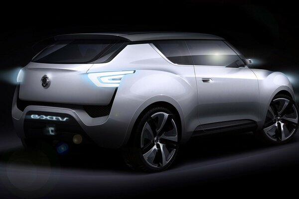 Ssangyong электронной XIV заднего концепция