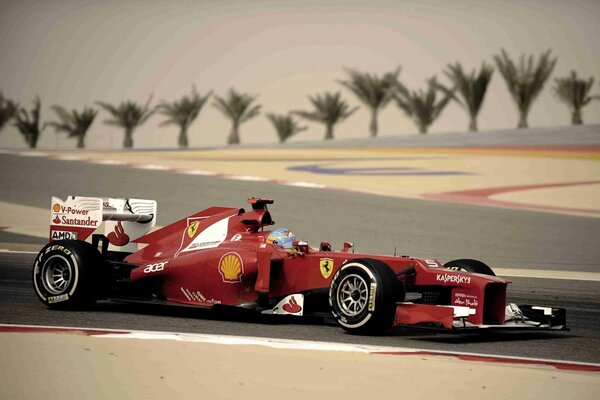 Алонсо alonso ferrari феррари бахрейн