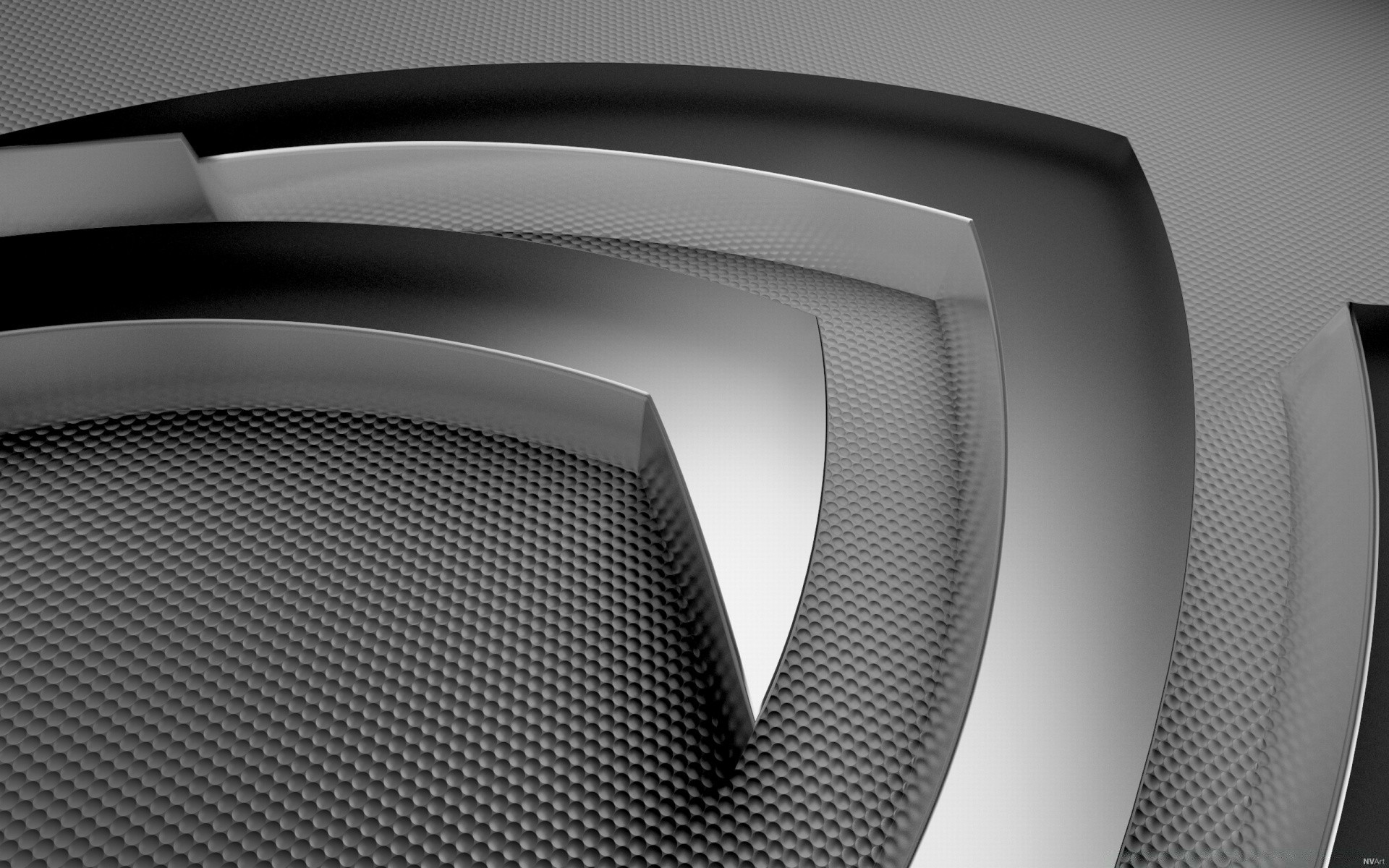 nvidia монохромный современные дизайн аннотация современные искусство металлические